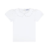 Nella Scallops Short Sleeve Tee