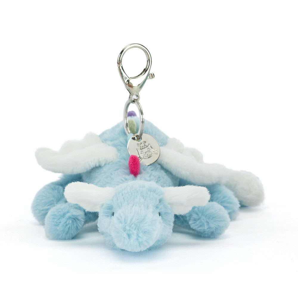) ジェリーキャット(Jellycat スカイドラゴン Charm Bag Dragon Sky ジェリーキャット スカイドラゴン Sky バッグチャーム ぬいぐるみ