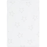 Grey Stars Print Blanket