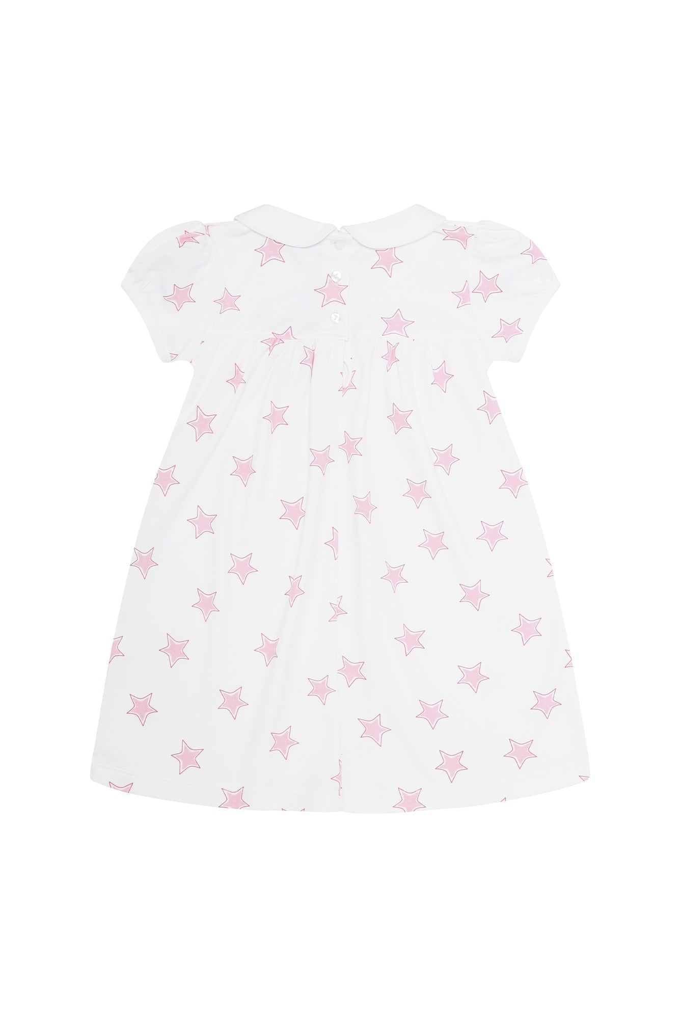 Image of Pink Stars Print Playtime Dress