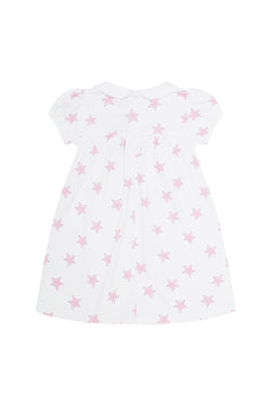 Image of Pink Stars Print Playtime Dress