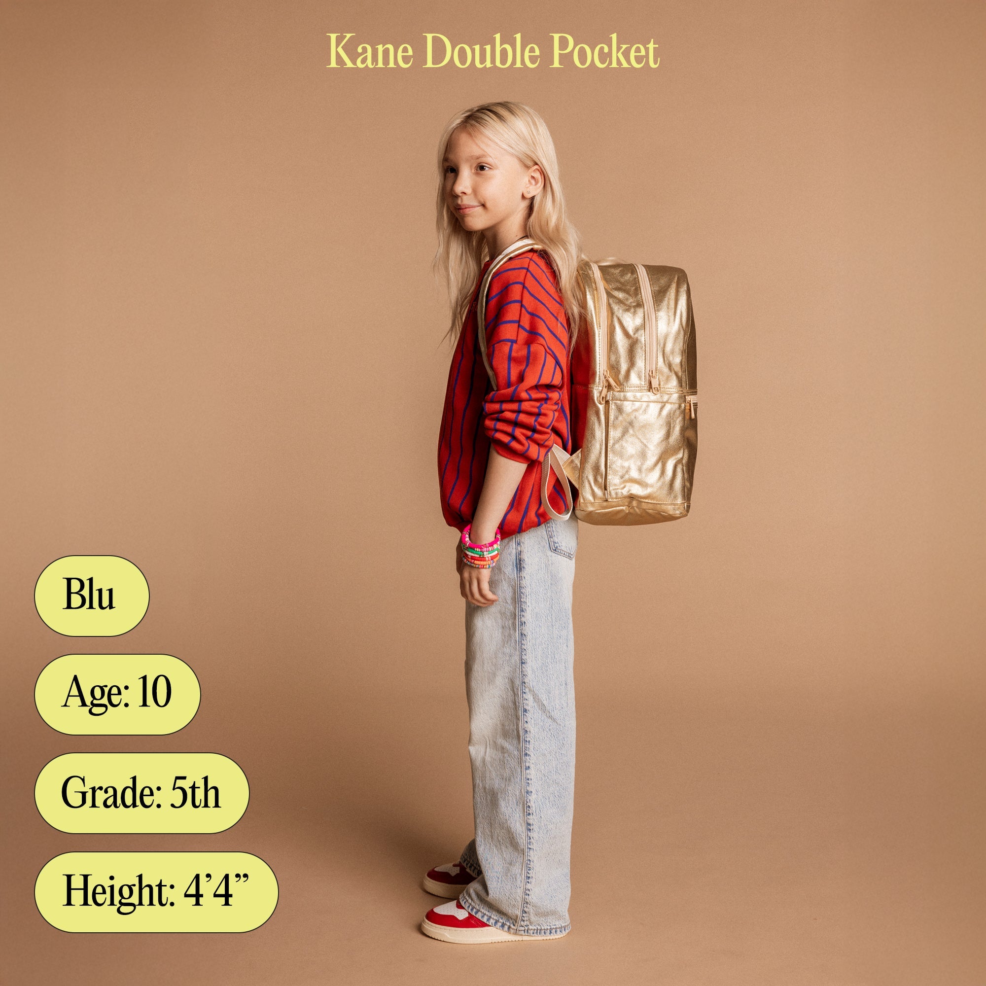 Image of Kane Double Pocket Backpack