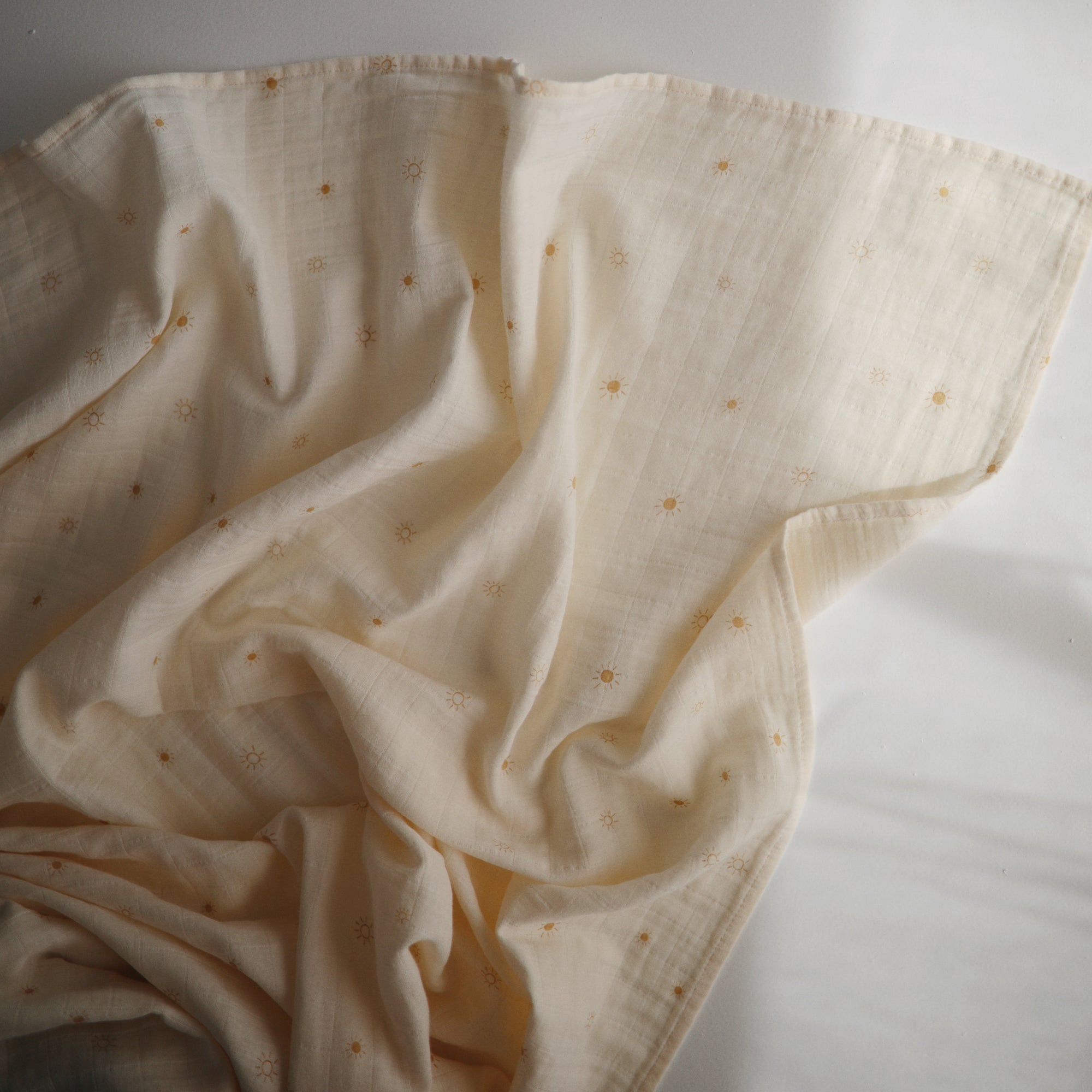 Image of Organic Cotton Muslin Swaddle Blanket