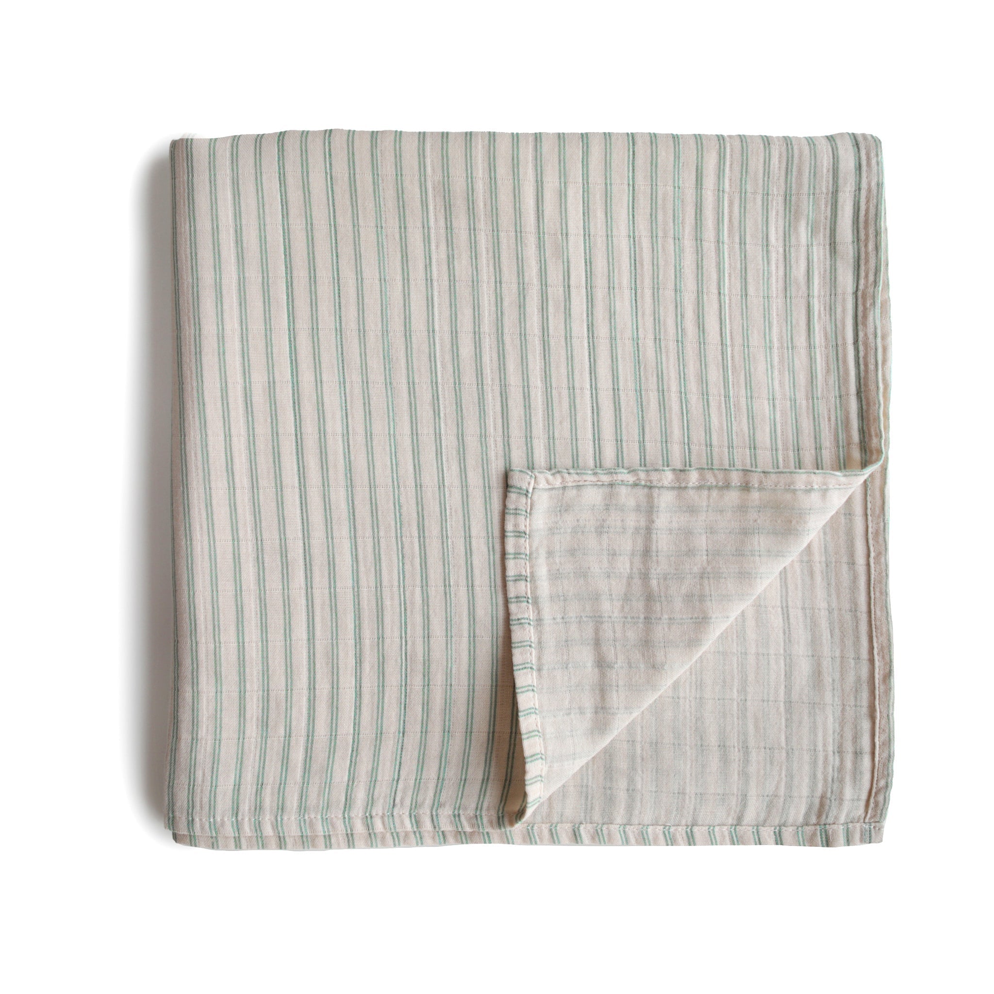 Image of Organic Cotton Muslin Swaddle Blanket