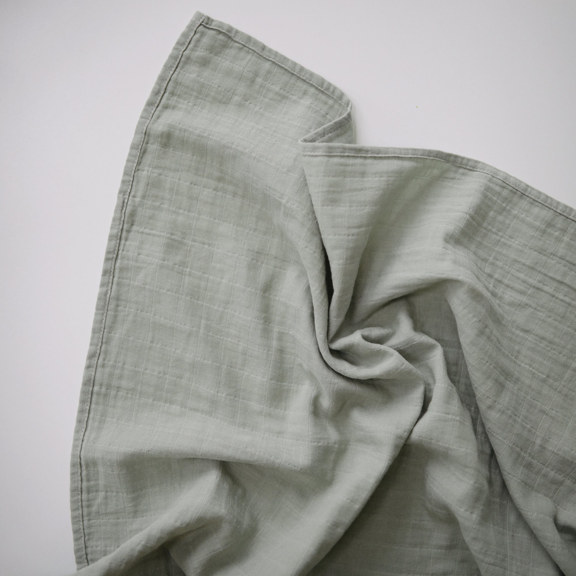Image of Organic Cotton Muslin Swaddle Blanket