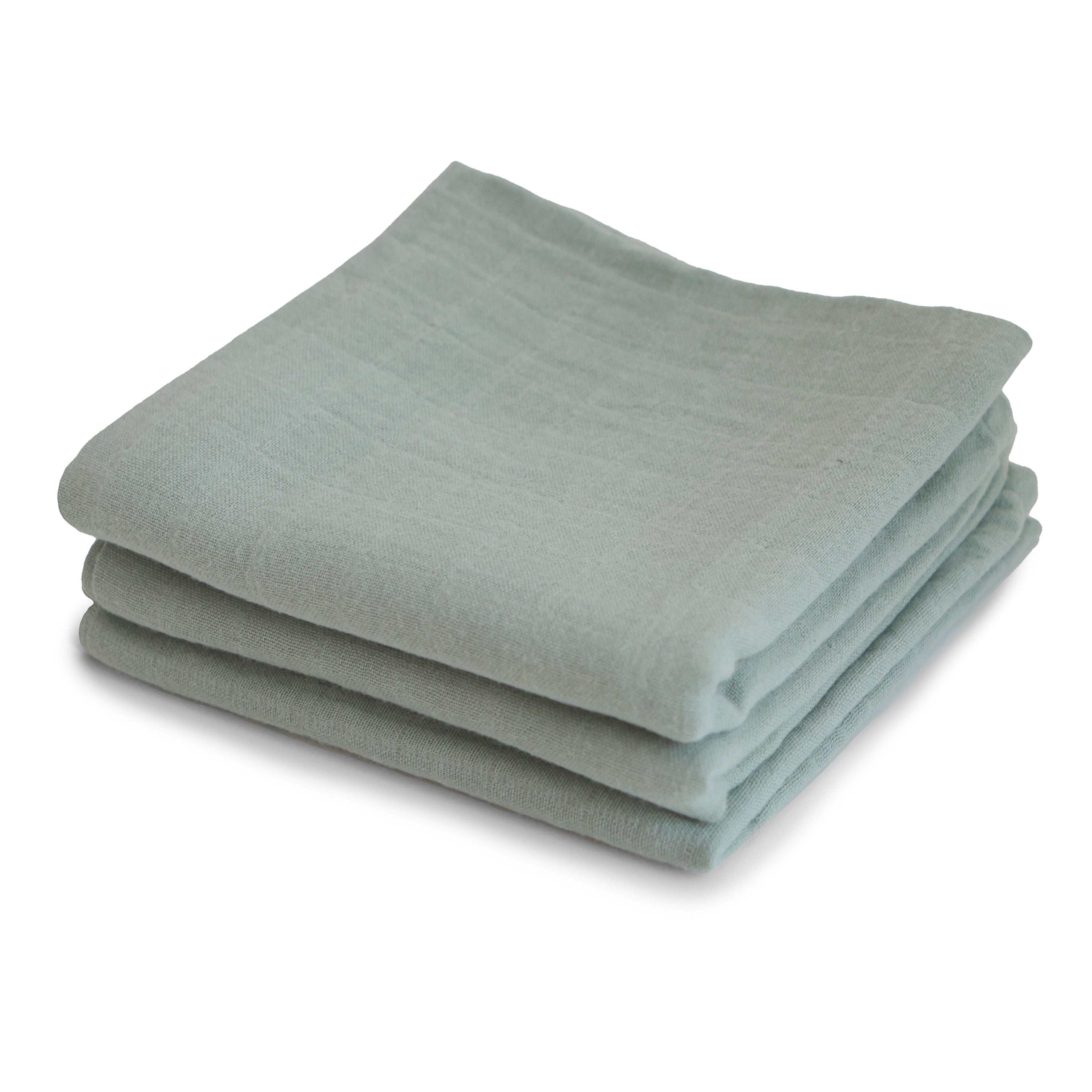 Image of Organic Cotton Muslin Cloths 3-Pack