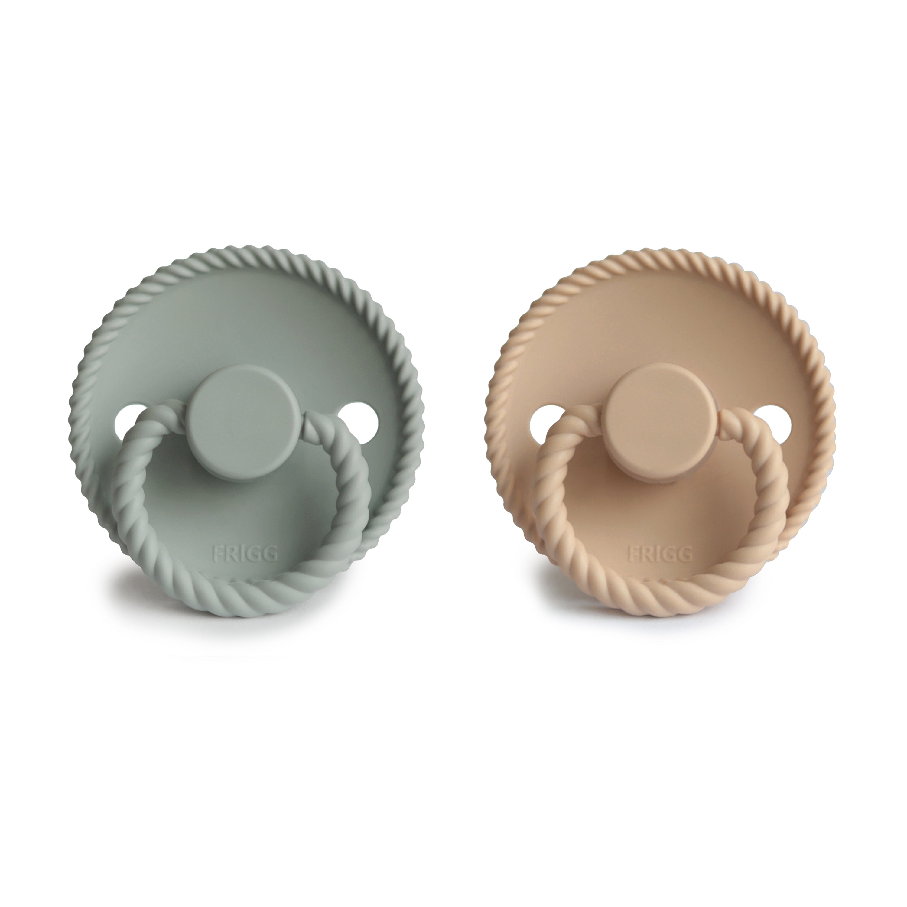 Image of FRIGG Rope Silicone Pacifier 2-Pack