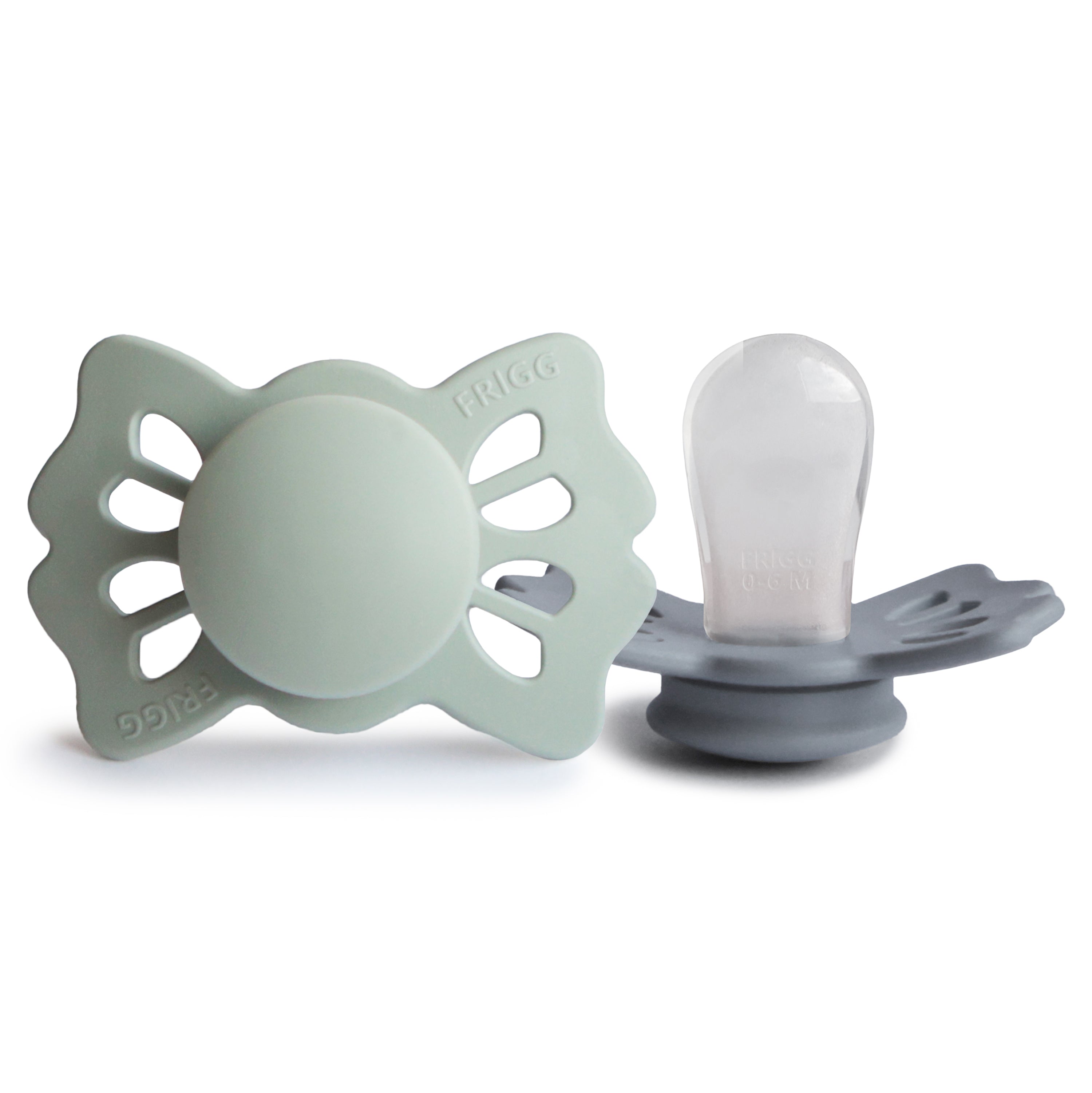 Image of FRIGG Lucky Symmetrical Silicone Pacifier 2-Pack (0-6 Months)