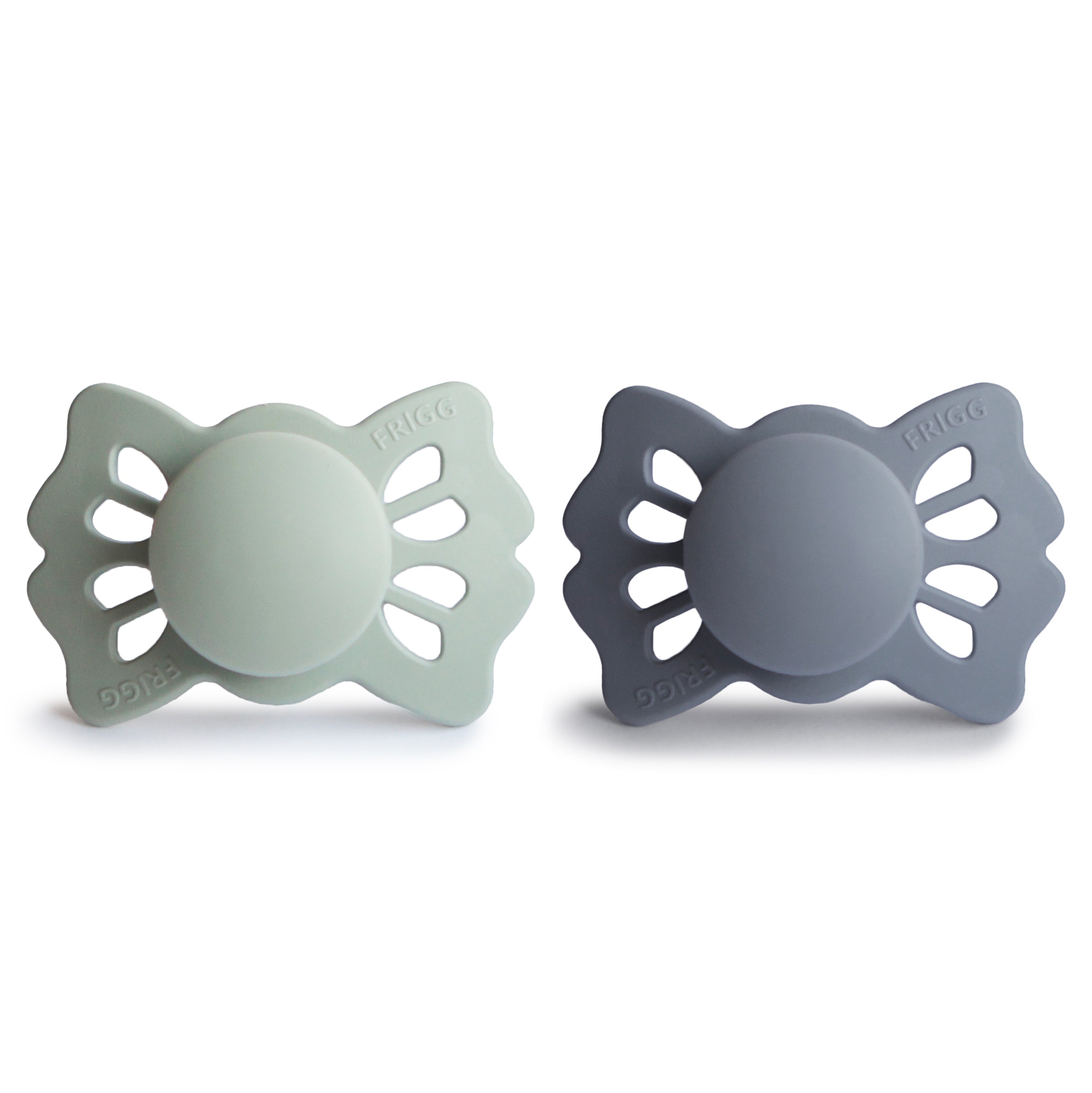 Image of FRIGG Lucky Symmetrical Silicone Pacifier 2-Pack (0-6 Months)