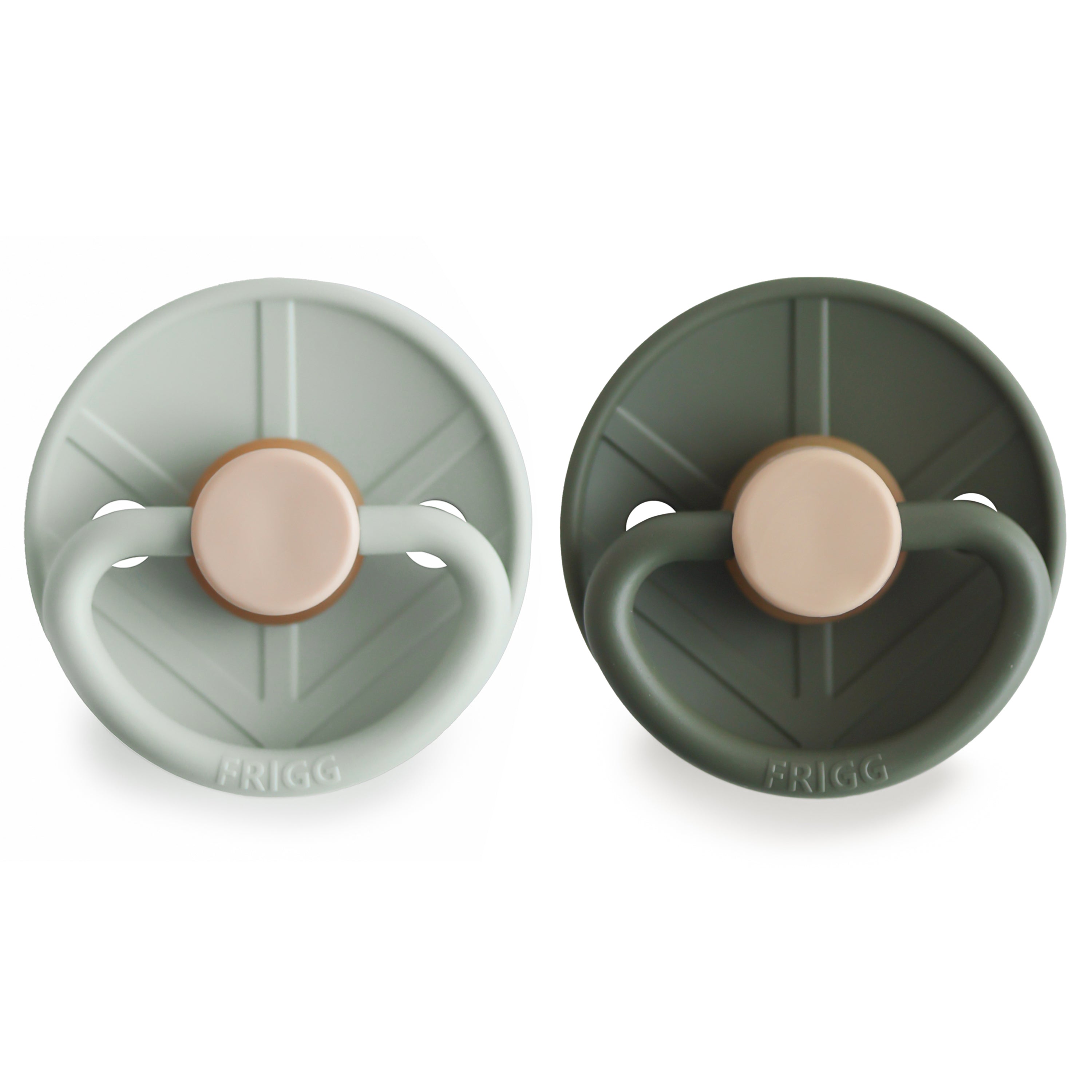 Image of FRIGG Little Viking Natural Rubber Pacifier 2-Pack