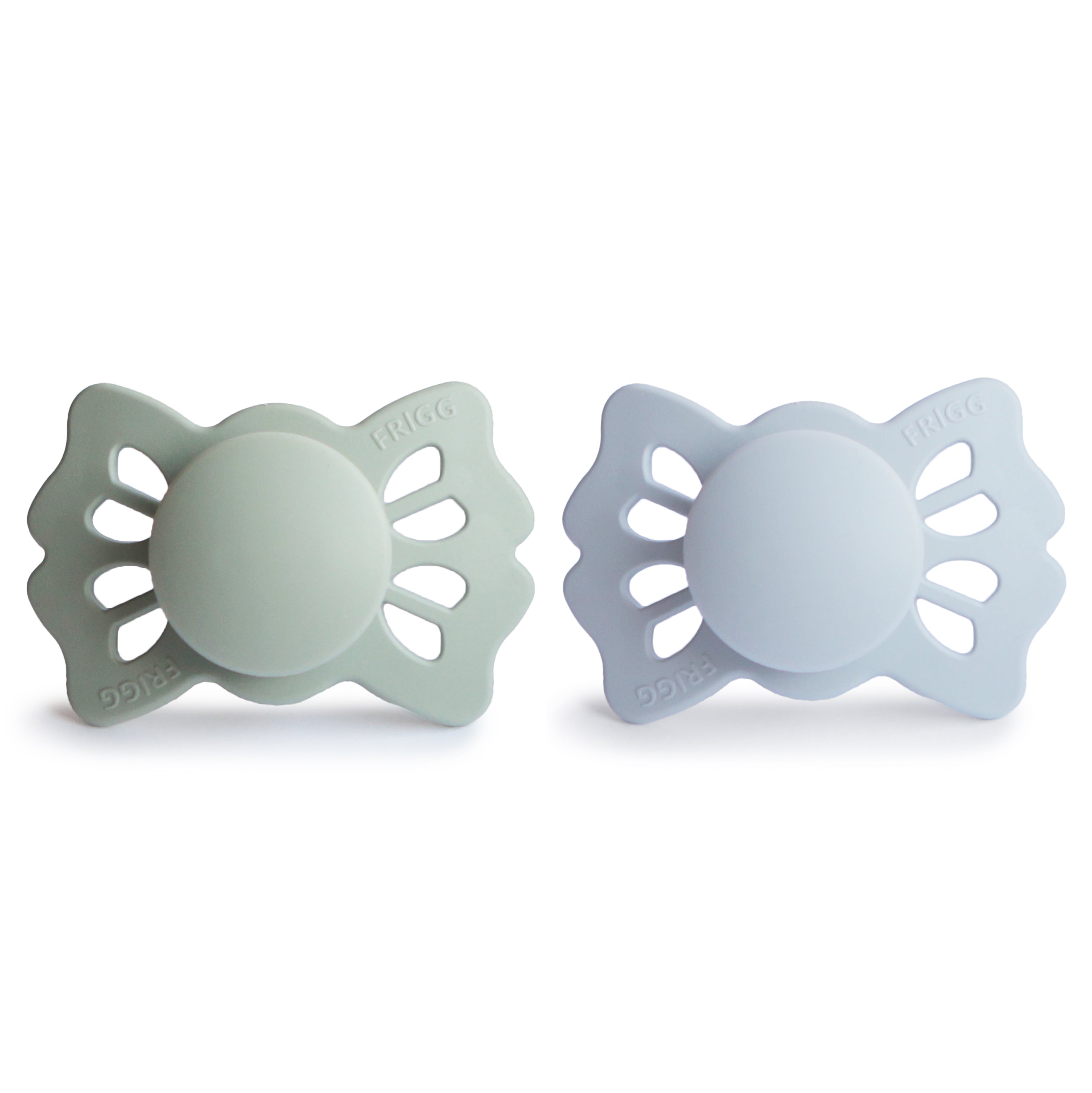 Image of FRIGG Lucky Symmetrical Silicone Pacifier 2-Pack (0-6 Months)