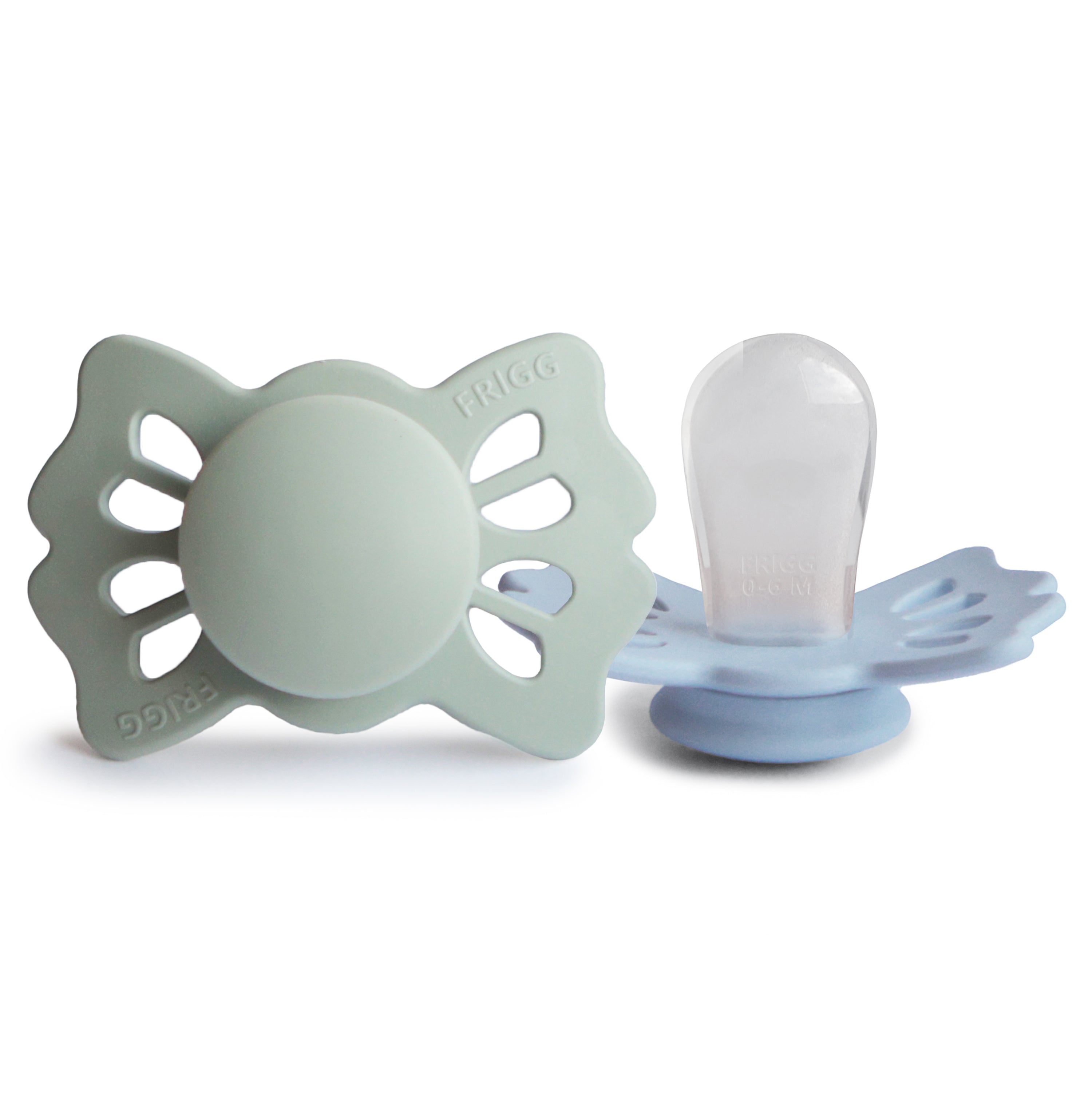 Image of FRIGG Lucky Symmetrical Silicone Pacifier 2-Pack (0-6 Months)