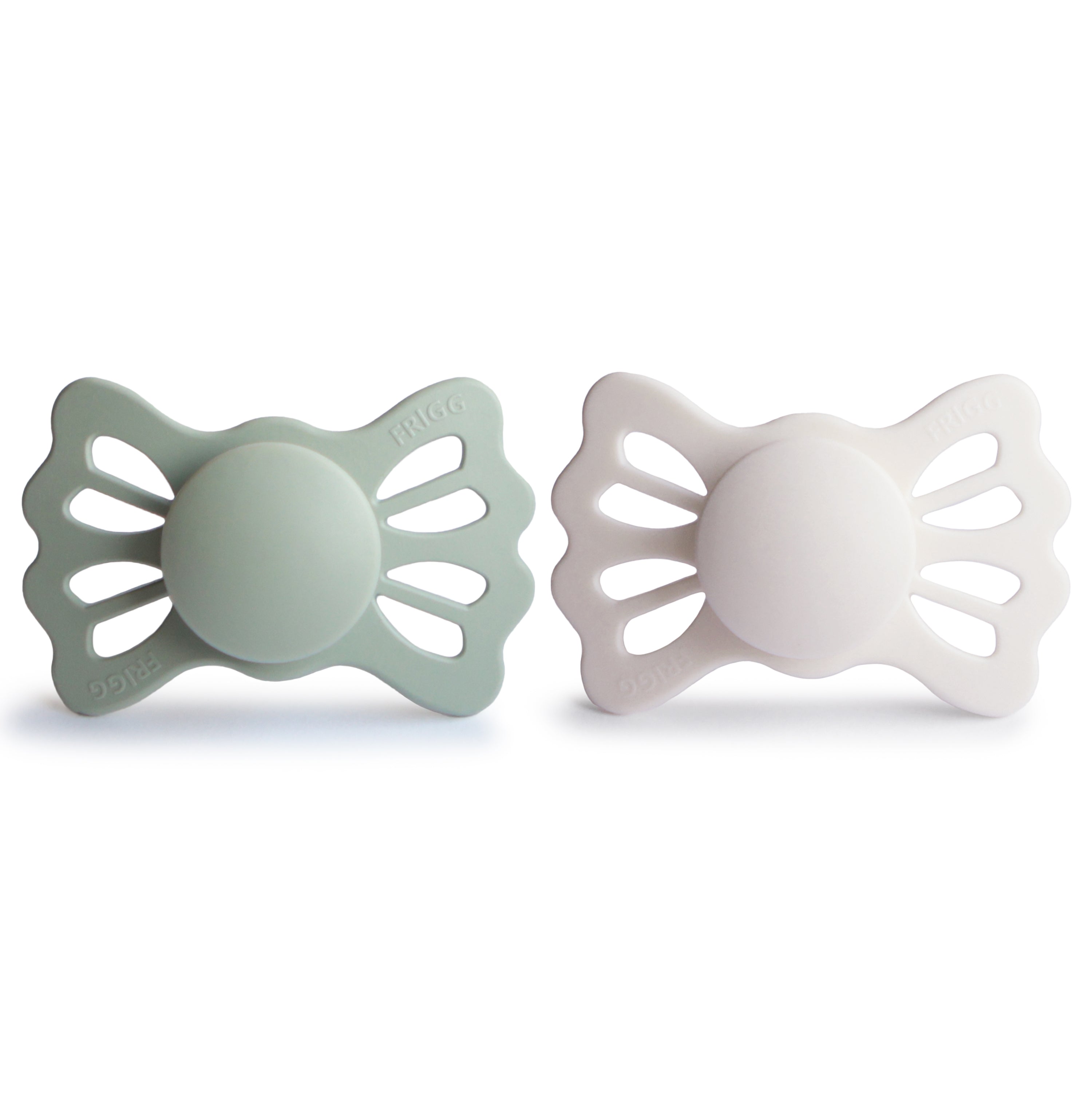 Image of FRIGG Lucky Symmetrical Silicone Pacifier 2-Pack (6-18 Months)