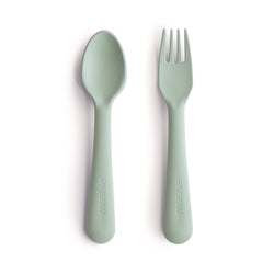 Image of Dinnerware Fork and Spoon Set