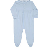 Sailboat Smocked Footie