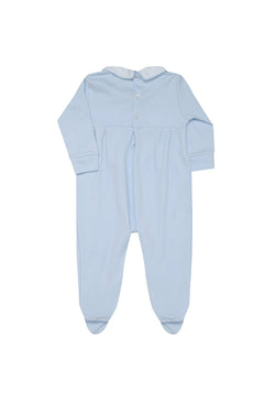 Image of Sailboat Smocked Footie