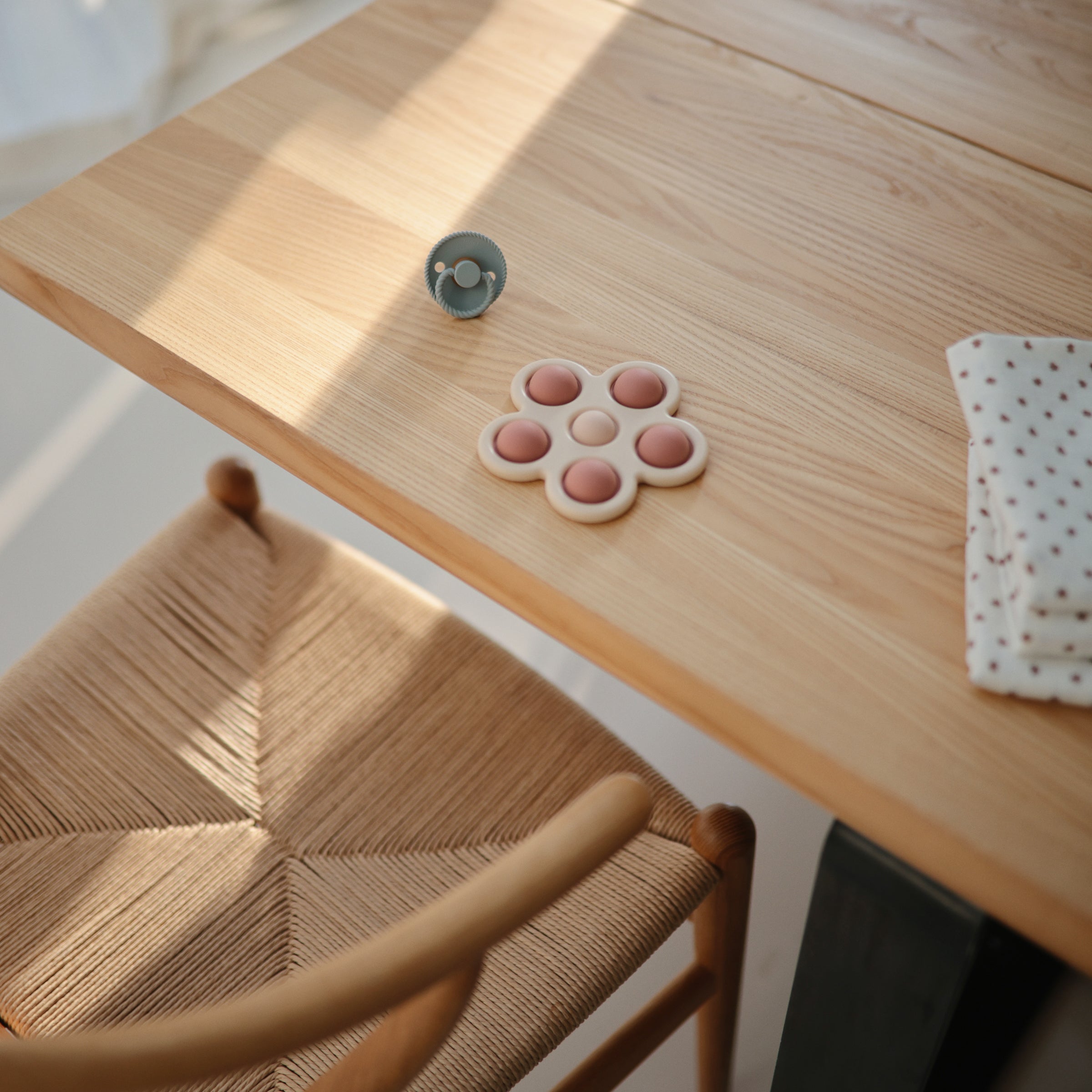 Image of FRIGG Rope Natural Rubber Pacifier 2-Pack