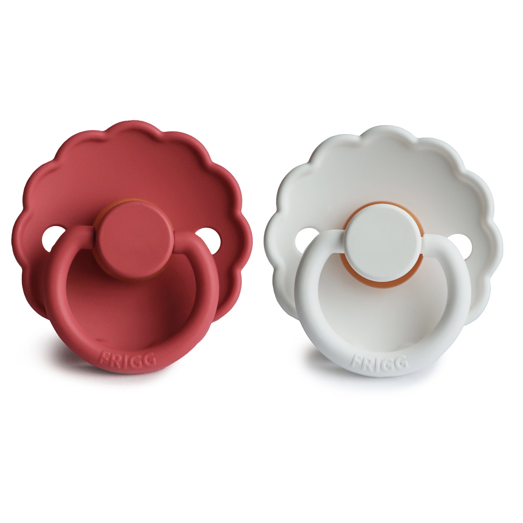 Image of FRIGG Daisy Natural Rubber Pacifier 2-Pack
