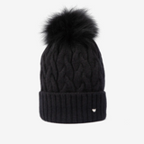 The Black Braid Beanie