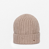 Ribbed Beanie Taupe (Adult)