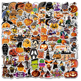 100 halloween stickers