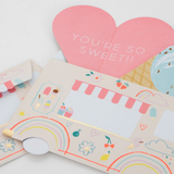 Ice Cream Valentine's Cards (x12)