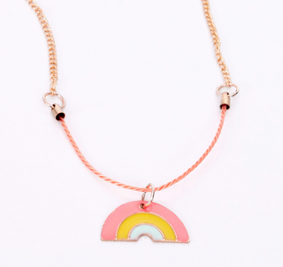 Enamel Rainbow Necklace