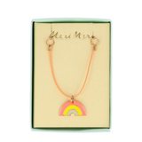 Enamel Rainbow Necklace