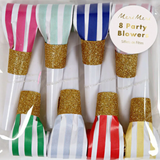 Bright Stripe Party Blowers