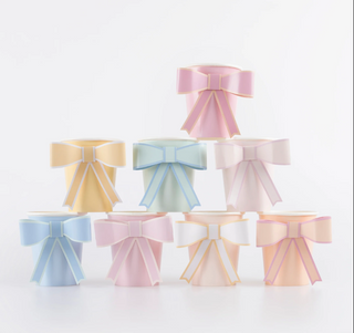 Pastel Bow Cups (x8)