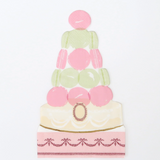 Meri Meri x Ladurée Paris Macaron Pyramid Napkins (x16)