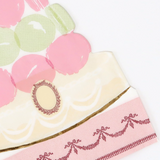 Meri Meri x Ladurée Paris Macaron Pyramid Napkins (x16)