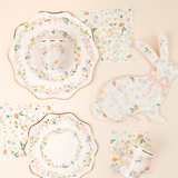 Elegant Floral Side Plates (x8)