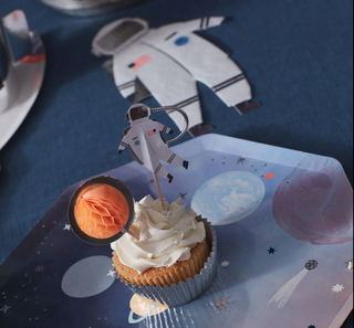 Space Cupcake Kit (x24 toppers)
