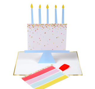 Cake Slice Stand-Up Birthday Card