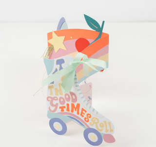 Roller Skate Birthday Card