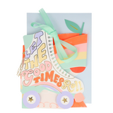 Roller Skate Birthday Card