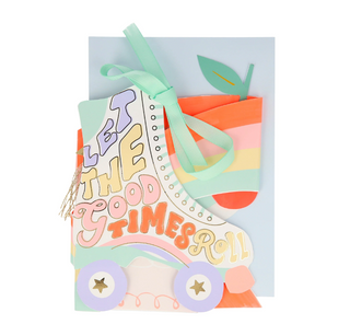 Roller Skate Birthday Card