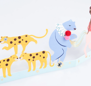 Circus Concertina Card