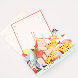 Circus Concertina Card