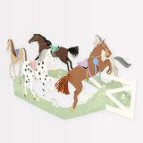 Concertina Horse Card