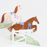 Concertina Horse Card