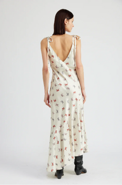 Image of Bowie Asymmetric Midi Dress