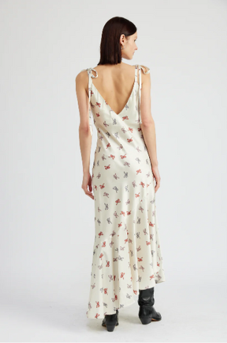 Bowie Asymmetric Midi Dress
