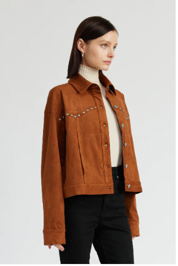 Image of Matisse Suede Jacket