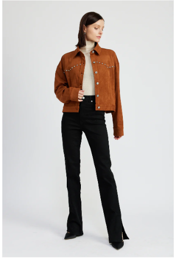 Image of Matisse Suede Jacket