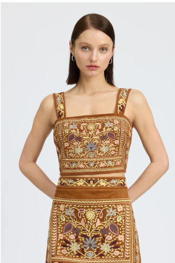 Image of Nico Embroidered Top