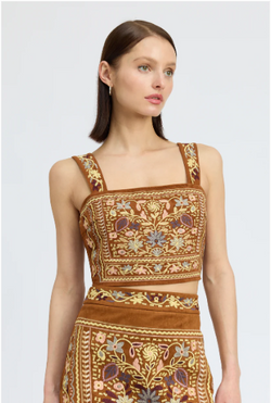 Image of Nico Embroidered Top