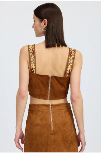 Image of Nico Embroidered Top