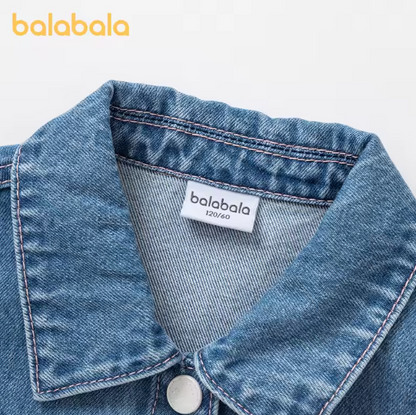 Balabala Toddler Girl Denim Jacket